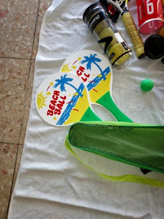 Set de Raquetas de Tenis, Bádminton y Playa