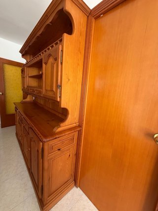 Mueble diseño rústico de Comedor de Madera de Pino