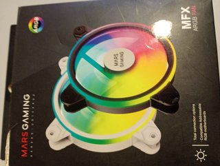 3 Ventiladores PC Mars Gaming MF-3D ARGB