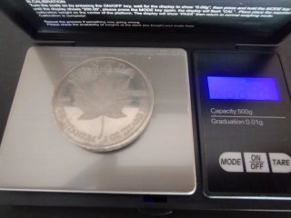 Moneta di Titanio 1 oz Canada