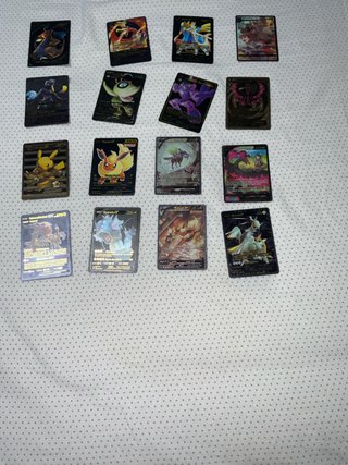 Colección Cartas Pokémon Negras
