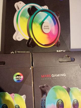 3 Ventiladores PC Mars Gaming MF-3D ARGB