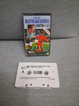 Videojuego Emilio Butragueño Fútbol para MSX