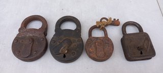 Set de 4 Candados Vintage