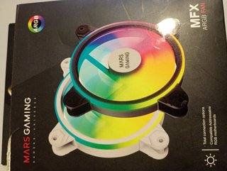 3 Ventiladores PC Mars Gaming ARGB