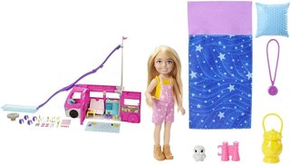 Autocaravana Barbie Dreamcamper con tobogán