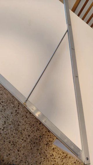 Regla Escuadra para Conductos