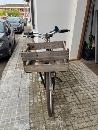 Bicicleta de ciudad con marchas