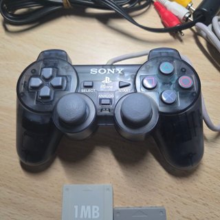 Sony PS One  Mando y Memory Cards + mod