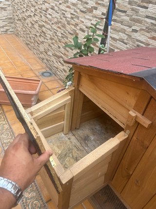Gallinero de Madera Maciza para 6 Gallinas
