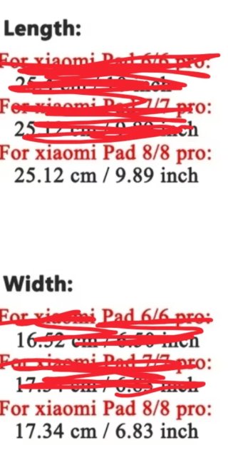 Funda para tablet Xiaomi Pad 8