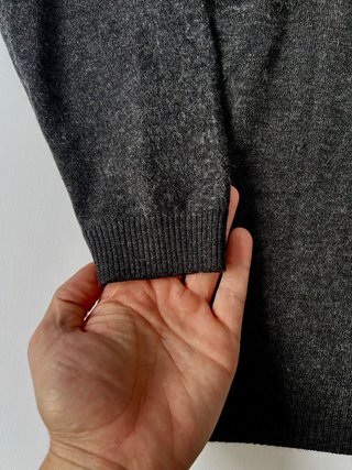Jersey Zara Vintage Lana Gris