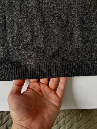 Jersey Zara Vintage Lana Gris