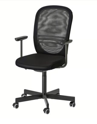 Silla de oficina Ikea FLINTAN con reposabrazos