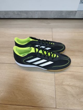 Zapatillas Adidas Copa Indoor Negras y Verdes