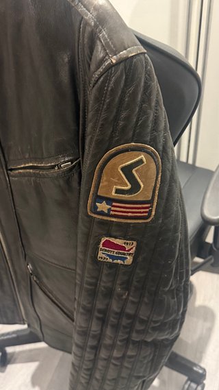 Chaqueta de cuero Schott NYC Biker