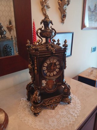Reloj de Bronce Macizo