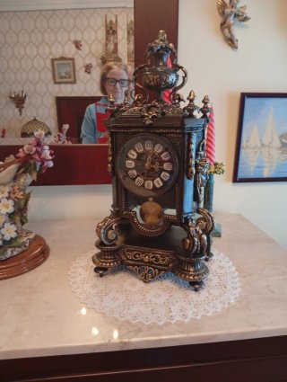 Reloj de Bronce Macizo
