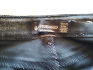 Vaqueros Stradivarius negros D78 Cropped flare