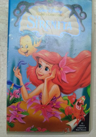 VHS La Sirenita - Walt Disney