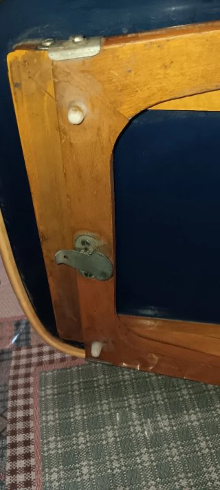 Vassoio da letto vintage