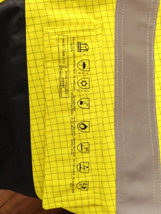 Chaquetón reflectante de alta visibilidad