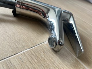 Mueble de baño doble de 1,20m madera y metal