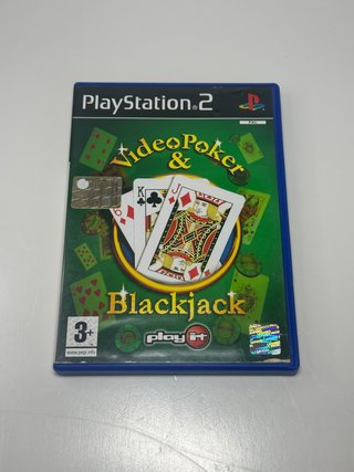 VIDEO POKER & BLACKJACK PS2 ITA SONY PlayStation 2