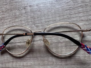 Gafas Missoni Doradas Multicolor