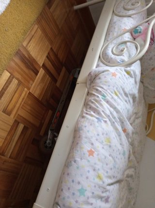 Cama Extensible IKEA de Metal.