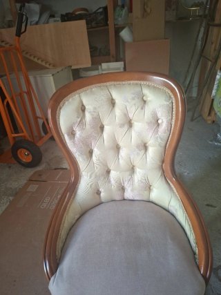 Silla Descalzadora Tapizada 80/35/40