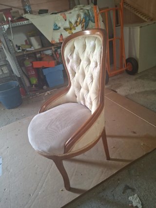 Silla Descalzadora Tapizada 80/35/40