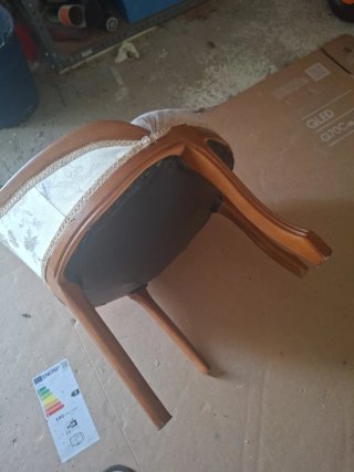 Silla Descalzadora Tapizada 80/35/40