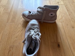 Converse Beige/Blanco Talla 40