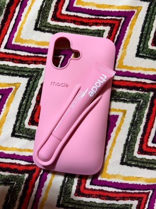Funda Rhode iPhone Rosa + Gloss