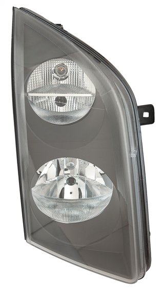 Faro Derecho Electrico Interior Negro (H7 para Volkswagen CRAFTER 2006