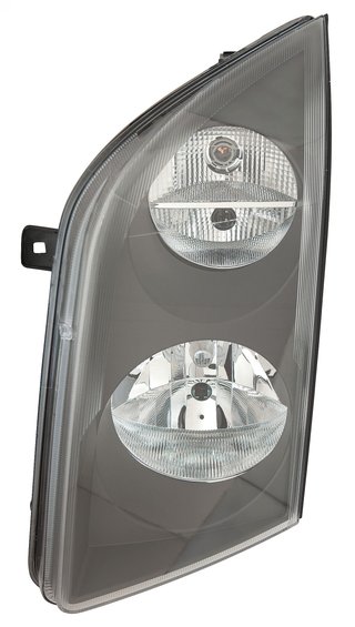 Faro Izquierdo Electrico, Interior Negro (H7 para Volkswagen CRAFTER 2006