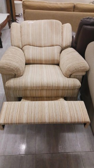 Sillón Relax Reclinable Beige segunda mano