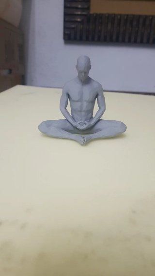 Figura Decorativa Hombre Yoga