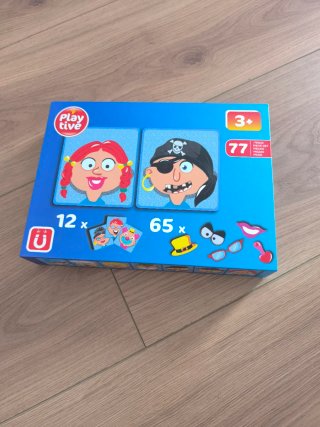 Juego de caras magnéticas Playtive