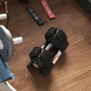Pesas Ajustables con Soporte para Mancuernas y