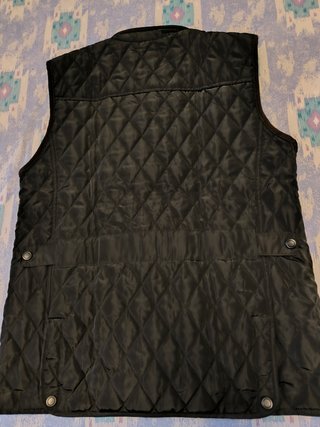 Chaleco acolchado negro