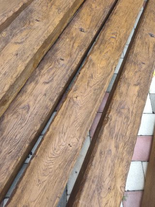 Vigas decorativas madera x 7