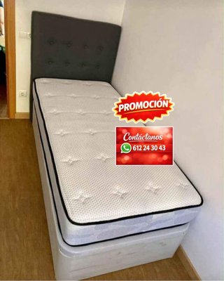 Canape y colchon 90x190 105x190 120x190 oferta