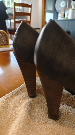 Zapatos de Tacón Alma en Pena Verde T39
