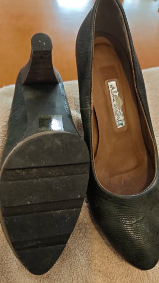 Zapatos de Tacón Alma en Pena Verde T39