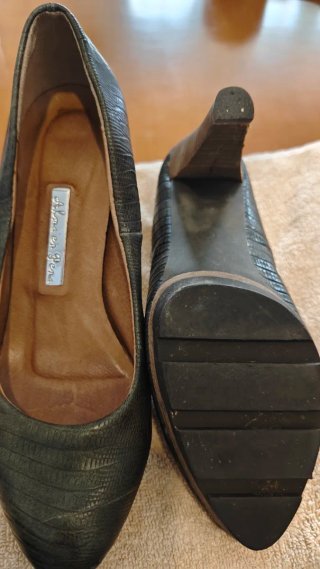 Zapatos de Tacón Alma en Pena Verde T39
