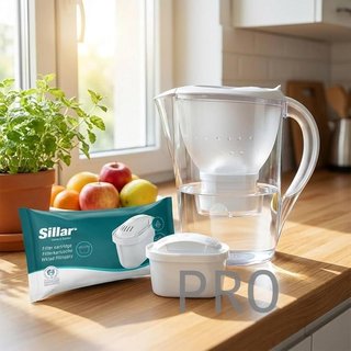Cartuchos de filtro de agua Sillar compatibles con BRITA Maxtra