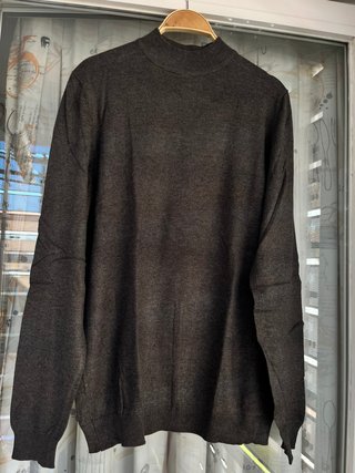 Jersey fino de Hombre de cuello alto