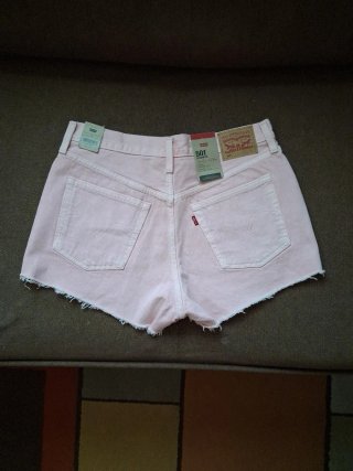 LEVI'S STRAUSS 501 ORIGINAL ,SHORT VAQUERO MUJER